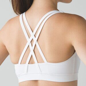 Lululemon Energy Bra White